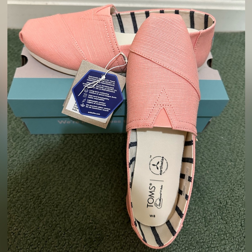 TOMS- Alpargata Heritage Canvas women *price is Firm*